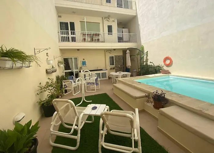 The Valley Maisonette With Private Pool In M'scala *